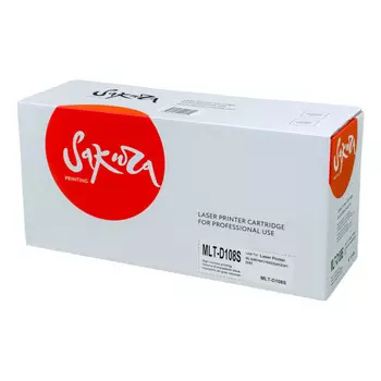 Картридж лазерный Sakura SAMLTD108S (MLTD108S), черный, 1500 страниц, совместимый для Samsung ML1640/1641/1642/2240/2241/2242