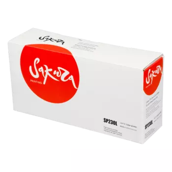 Картридж лазерный Sakura SASP230L (SP 230L/408295), черный, 1200 страниц, совместимый для Ricoh Aficio SP 230DNw/230SFNw
