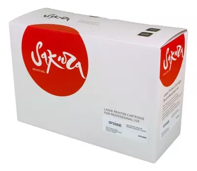 Картридж лазерный Sakura SASP3300E (SP3300E/406218), черный, 5000 страниц, совместимый для Ricoh Aficio SP 3300/3300D/3300DN