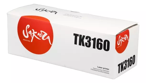 Картридж лазерный Sakura SATK3160 (TK-3160/1T02T90NL0), черный, 12500 страниц, совместимый для Kyocera 3050DN/3055DN/3060DN