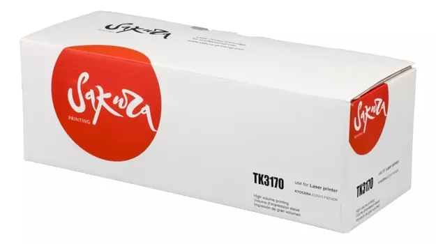 Картридж лазерный Sakura SATK3170 (TK-3170/1T02T80NL0), черный, 15500 страниц, совместимый для Kyocera 3050DN/3055DN/3060DN