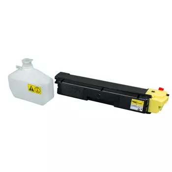 Картридж лазерный Sakura SATK580Y (TK580Y), желтый, 2800 страниц, совместимый для Kyocera FS-5105DN/5205DN