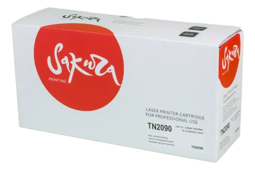 Картридж лазерный Sakura SATN2090 (TN2090), черный, 1000 страниц, совместимый для Brother HL-2130/2132/2135, DCP-7055