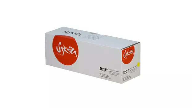 Картридж лазерный SAKURA SATN213Y (TN-213Y/TN-213Y), желтый, 1300 страниц, совместимый для Brother DCP-L3550CDW/ DCP-L3550/ HL-L3230CDW/ HL-L3230/ MFC-L3770CDW/ MFC-L3770