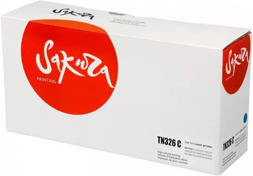 Картридж лазерный Sakura SATN326C (TN-326C), голубой, 3500 страниц, совместимый для Brother HL-8250, DCP-8450, MFC-8650