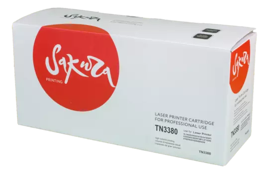 Картридж лазерный Sakura SATN3380 (TN750/3380), черный, 8000 страниц, совместимый для Brother HL-5440/5445/5450/5470/6180/DCP-8110/8150/8155/8250/MFC-8510/8515/8520/8950