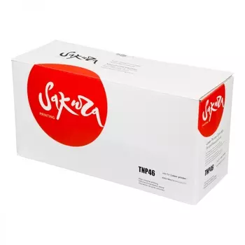 Картридж лазерный Sakura SATNP46 (TNP-46), черный, 20000 страниц, совместимый для Konica Minolta bizhub 4050/bizhub 4750 без чипа
