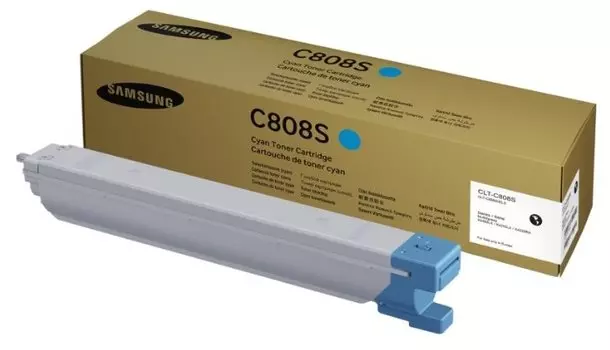 Картридж лазерный Samsung CLT-C808S/SS561A, голубой, 20000 страниц, оригинальный для Samsung MultiXpress 4250LX/4220RX/X4300LX
