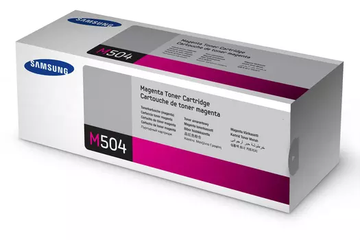 Картридж лазерный Samsung CLT-M504S, пурпурный, 1800 страниц, оригинальный, для Samsung CLX-4195FN/4195FW, CLP-415N/415NW и Xpress C1810/C1860