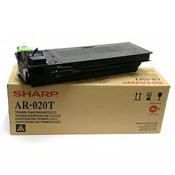 Картридж лазерный SHARP AR-020T/AR-020LT/AR020T, черный, 16000 страниц, оригинальный для Sharp AR-5516/5520