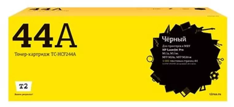 лазерный T2 TC-HCF244A (44A/CF244A), черный, 1000 страниц, совместимый для LJ Pro M15a/M15w/M28a/M28nw