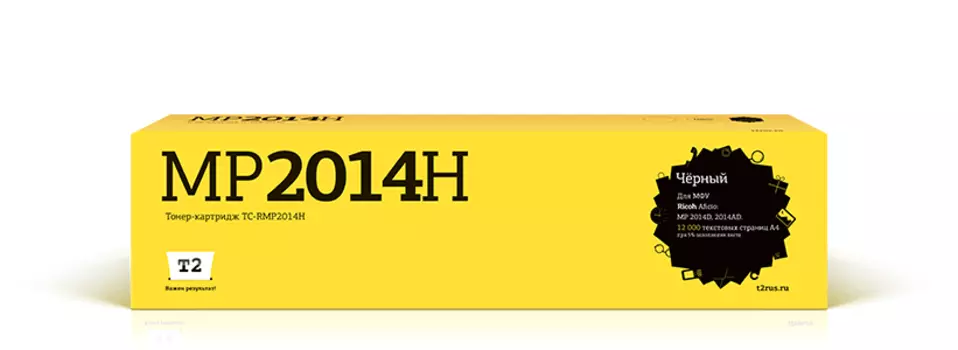Картридж лазерный T2 TC-RMP2014H (MP2014H/842135), черный, 12000 страниц, совместимый для Ricoh Aficio MP 2014D/2014AD