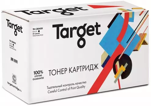 Картридж лазерный Target TR-C8543X (C8543X), черный, 30000 страниц, совместимый для LJ 9000/9040/9050 с чипом