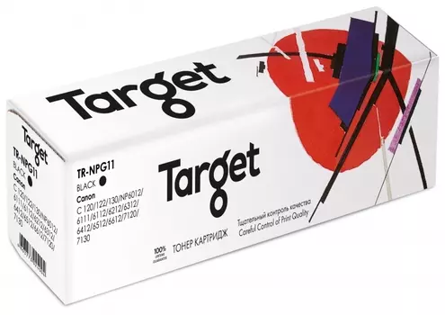 Картридж лазерный Target TR-NPG11 (NPG-11), черный, 5000 страниц, совместимый для Canon NP6012/6112/6212/6312/6512/6612 с чипом