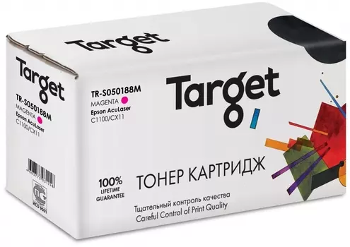Картридж лазерный Target TR-S050188M (S050188 /C13S050188), пурпурный, 4000 страниц, совместимый для Epson AcuLaser C1100/CX11 с чипом