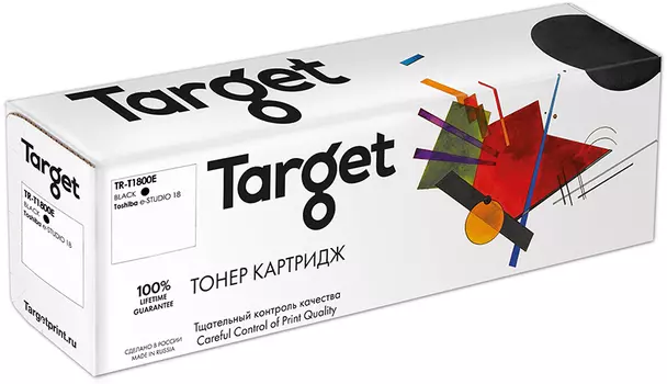 Картридж лазерный Target TR-T1800E (T1800E), черный, 22700 страниц, совместимый для Toshiba e-Studio 18 с чипом