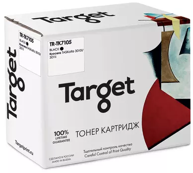 Картридж лазерный Target TR-TK710 (TK-710), черный, 40000 страниц, совместимый для Kyocera FS-9130/9530 с чипом