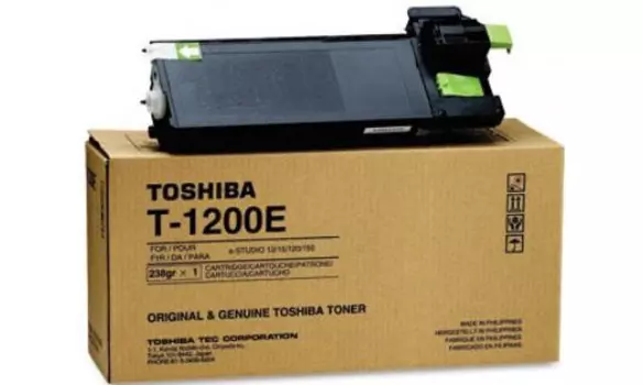 Картридж лазерный Toshiba T-1200/6B000000085, черный, 6500 страниц, оригинальный для Toshiba e-STUDIO12/15/120/150