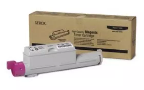 Картридж лазерный Xerox 106R01219, пурпурный, 12000 страниц, оригинальный для Phaser 6360