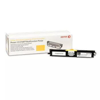 Картридж лазерный Xerox 106R01465, желтый, 1500 страниц, оригинальный для Phaser 6121MFP