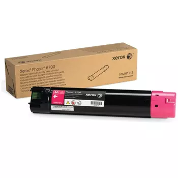 Картридж лазерный Xerox 106R01512, пурпурный, 1шт., 5000 страниц, оригинальный, для Xerox Phaser 6700