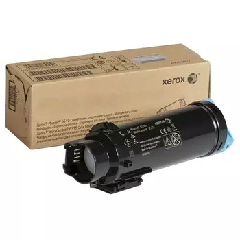 Картридж лазерный Xerox 106R03485/106R03485, голубой, 2400 страниц, оригинальный для Xerox Phaser 6510/WC 6515