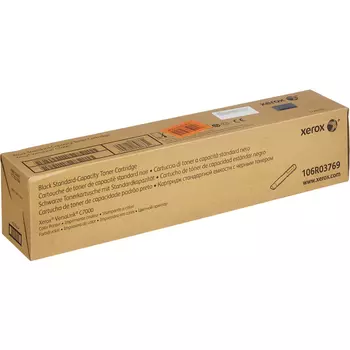 Картридж лазерный Xerox 106R03769, черный, 5300 страниц, оригинальный для Xerox VersaLink C7000