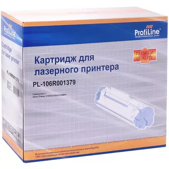 Картридж лазерный ProfiLine PL-106R01379 (106R01379), черный, 4000 страниц, совместимый для Xerox Phaser 3100S/3100X/3100MFP, High volume