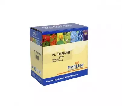 Картридж лазерный ProfiLine PL-106R02609 (106R02609), голубой, 9000 страниц, совместимый для Xerox Phaser 7100