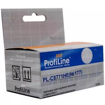 Картридж ProfiLine PL-C8771HE №177 для 8253 Cyan