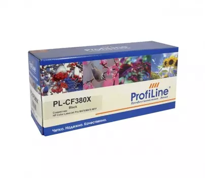 Картридж лазерный ProfiLine PL-CF380X (CF380X), черный, 4400 страниц, совместимый для Color LaserJet Pro M475/M476 MFP
