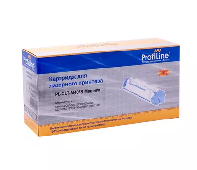 Картридж ProfiLine PL-CLT-M407S для принтеров Samsung CLP-320/325/CLX-3180/3185 Magenta 1000 копий