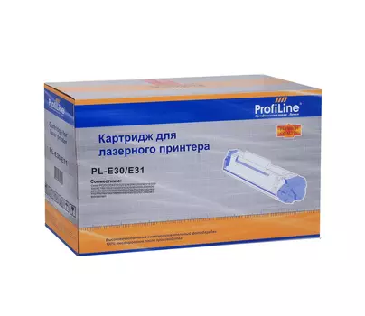 Картридж лазерный ProfiLine PL-E30/E31 (E30/E31), черный, 4000 страниц, совместимый для Canon FC 200/300/500Series/PC700/800/900-Series,, разборный