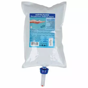 Картридж с жидким мылом KEMAN, гигиеническое, 1 л (100024-БЦ1000)