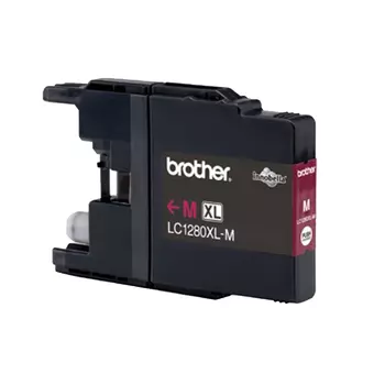 Картридж струйный Brother LC1280XLM, пурпурный, оригинальный, ресурс 1200 страниц для Brother MFC-J5910DW, MFC-J6510DW, MFC-J6710DW, MFC-6910DW
