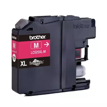 Картридж струйный Brother LC525XLM, пурпурный, оригинальный, ресурс 1300 страниц для Brother DCP-J100, DCP-J105, MFC-J200