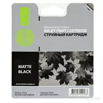 Картридж струйный Cactus CS-C9448A (70), черный матовый, совместимый, 130 мл, для HP Z3100