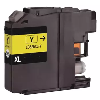 Картридж струйный Cactus CS-LC525XLY (LC525XLY), желтый, совместимый, 1300 страниц, 14.4 мл, для Brother DCP-J100, DCP-J105, MFC-J200
