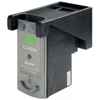 Картридж струйный Cactus CS-PG50 (PG-50), черный, совместимый, 21 мл, для Canon FAX-JX200 / JX210 / JX500 / JX510, MultiPASS-450, PIXMA-iP2200 / MP150 / MP160 / MP170 / MP180 / MP450 / MP460 / MX300 / MX310