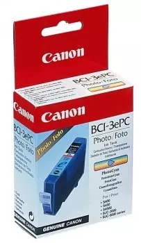 Картридж струйный Canon BCI-3PC (4483A002), фото-голубой, оригинальный, ресурс 390 страниц, для BJC-6000