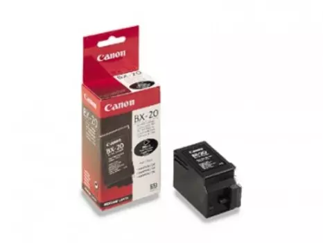 Картридж струйный Canon BX-20 (0896A002), черный, оригинальный, ресурс 900 страниц, для Canon FAX-160 / 180C / 210C / 215C / 230C / EB10 / EB15, MultiPASS-C20 / C30 / C50 / C70 / C75 / C80