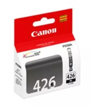Картридж струйный Canon CLI-426BK (4556B001), черный, оригинальный, объем 9 мл, ресурс 1505 страниц для Canon Canon PIXMA-iP4840 / iP4940 / iX6540 / MG5140 / MG5240 / MG5340 / MG6140 / MG6240 / MG8140 / MG8240 / MX714 / MX884 / MX894
