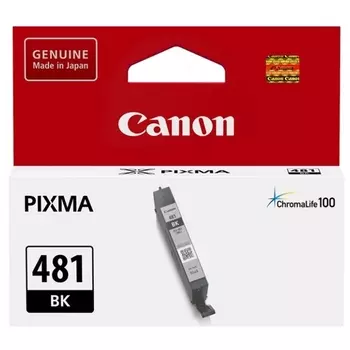 Картридж струйный Canon CLI-481 BK (2101C001), черный, оригинальный, ресурс 1505 страниц для Canon Pixma TS5140 / 6140 / 8140 / 8540