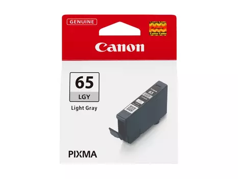 Картридж струйный Canon CLI-65 LGY (4222C001), светло-серый, оригинальный, объем 12.6мл, для imagePROGRAF PRO-200