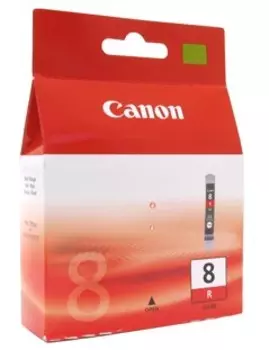 Картридж струйный Canon CLI-8R (0626B001), красный, оригинальный, объем 13мл, для Canon Pixma Pro9000, Pixma Pro9000 Mark II