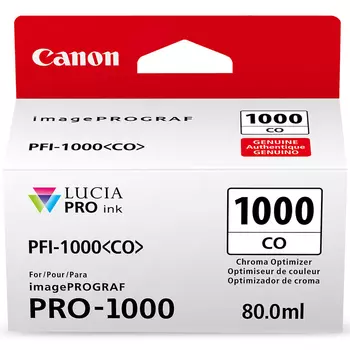 Картридж струйный Canon PFI-1000 CO (0556C001), оптимизатор цвета, оригинальный, объем 80 мл для Canon Canon imagePROGRAF PRO-1000
