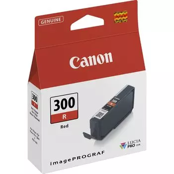 Картридж струйный Canon PFI-300R EUR/OCN (4199C001), красный, оригинальный, объем 14 мл для IMAGEPROGRAF PRO-300