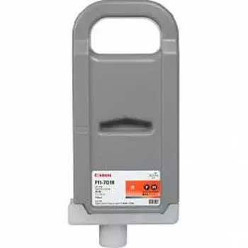 Картридж струйный Canon PFI-701R (0906B001), красный, оригинальный, объем 700мл, для iPF8000S/8100/9000S/9100