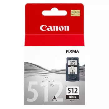 Картридж струйный Canon PG-512 (2969B007), черный, оригинальный, объем 15мл, ресурс 401 страниц, для Canon PIXMA-iP2700 / iP2702 / MP230 / MP240 / MP250 / MP252 / MP260 / MP270 / MP272 / MP280 / MP282 / MP480 / MP490 / MP492 / MP495 / MP499 / MX320 / MX330 / MX340 / MX350 / MX360 / MX410 / MX420