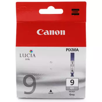 Картридж струйный Canon PGI-9GY (1042B001), серый, оригинальный, ресурс 2900 страниц, для Canon PIXMA-Pro9500